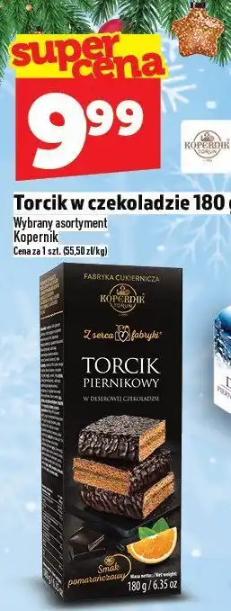 Torcik w czekoladzie 180 g Kopernik