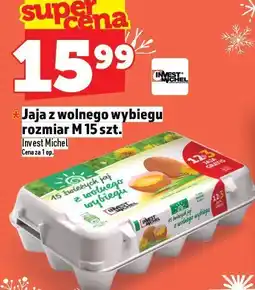 Topaz Jaja z wolnego wybiegu rozmiar M 15 szt. Invest Michel oferta