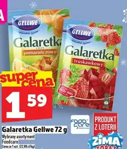 Topaz Galaretka Gellwe truskawkowa 72 g oferta