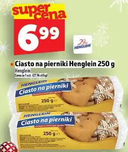 Topaz Ciasto na pierniki Henglein 250 g oferta