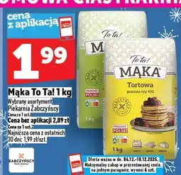 Topaz Mąka To Ta! Tortowa 1 kg oferta