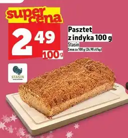 Topaz Pasztet z indyka 100g Stasini oferta