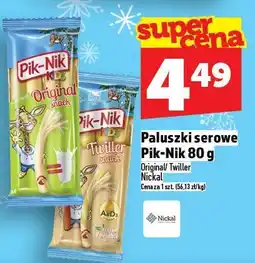 Topaz Paluszki serowe Pik-Nik 80g Nickal oferta