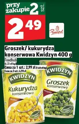 Topaz Groszek/kukurydza konserwowa Kwidzyn 400g oferta