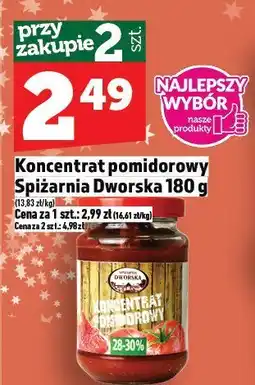 Topaz Koncentrat pomidorowy Spiżarnia Dworska 180g oferta