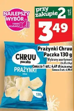 Topaz Prażynki Chruu Paczka 130g oferta