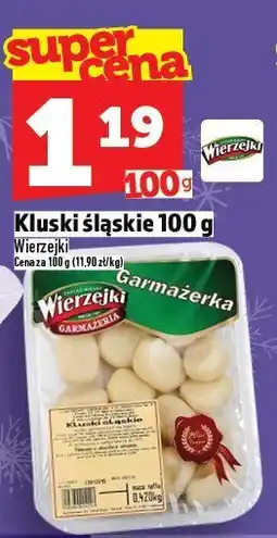 Topaz Kluski śląskie Wierzejki 100g oferta