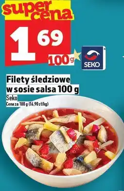 Topaz Filety śledziowe w sosie salsa 100 g Seko oferta