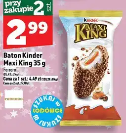 Topaz Baton Kinder Maxi King 35 g oferta
