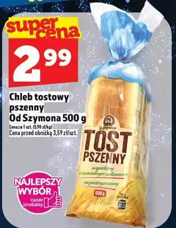 Topaz Chleb tostowy pszenny Od Szymona 500g oferta