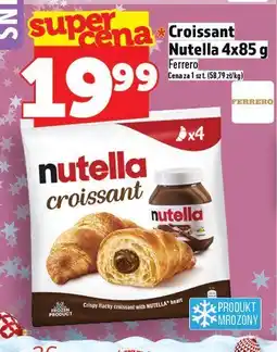 Topaz Croissant Nutella 4x85 g Ferrero oferta