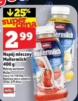 Topaz Napój mleczny Mullermilch 400g oferta