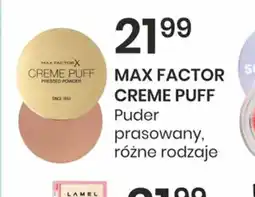 Sekret Urody MAX FACTOR CREME PUFF oferta