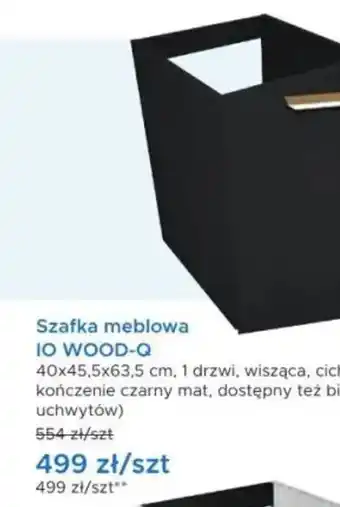 Blu Szafka meblowa IO Wood-Q oferta