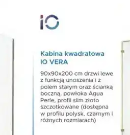 Blu Roca Kabina Capital Black drzwi skrzydłowe oferta