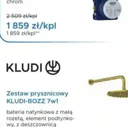 Blu Zestaw prysznicowy Grohe Cubed oferta