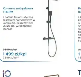 Blu Deante Kolumna natryskowa Trevi oferta