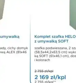 Blu IO Komplet szafka Wood 60cm z umywalką Madi oferta