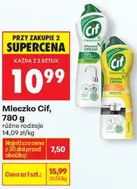 Biedronka Mleczko CIF oferta