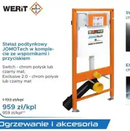 Blu Werit Stelaż podtynkowy Jomotech oferta