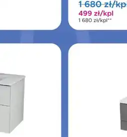 Blu Zestaw mebli łazienkowych IO Skala oferta