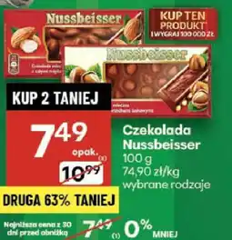 Delikatesy Centrum Czekolada Nussbeisser oferta