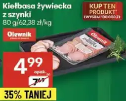 Delikatesy Centrum Kiełbasa żywiecka z szynki Olewnik oferta