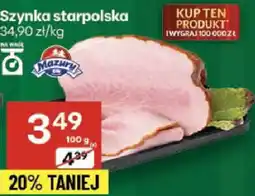 Delikatesy Centrum Szynka starpolska Delikatesy Centrum oferta