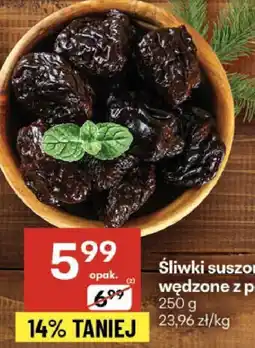 Delikatesy Centrum Śliwki suszone wędzone z pestką 250g Delikatesy Centrum oferta