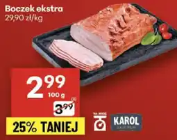 Delikatesy Centrum Boczek ekstra Karol oferta