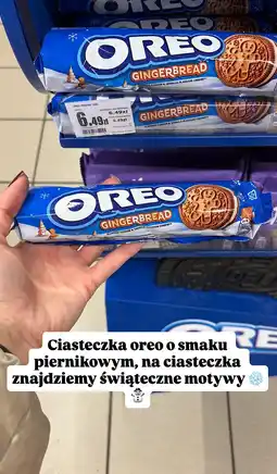 Intermarche Ciasteczka Gingerbread Oreo oferta