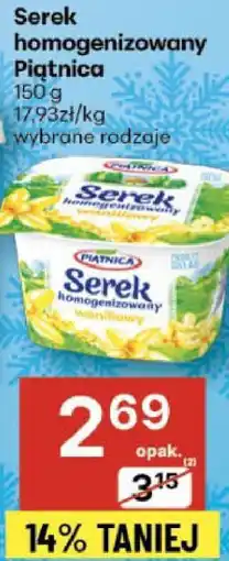 Delikatesy Centrum Serek homogenizowany Piątnica 150 g oferta