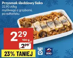 Delikatesy Centrum Przysmak śledziowy Seko myśliwego z grzybami, po sułtańsku oferta
