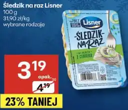 Delikatesy Centrum Śledzie na raz Lisner oferta