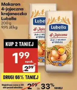 Delikatesy Centrum Makaron 4-jajeczna krajaneczka Lubella oferta