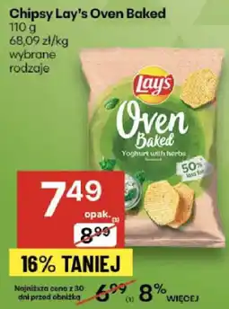 Delikatesy Centrum Chipsy Lay's Oven Baked oferta
