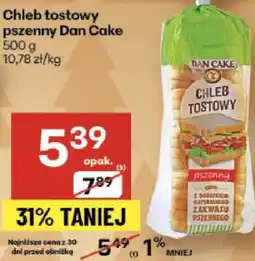 Delikatesy Centrum Chleb tostowy pszenny Dan Cake oferta