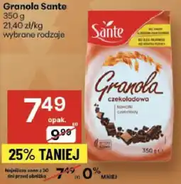 Delikatesy Centrum Granola Sante oferta