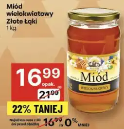 Delikatesy Centrum Miód wielokwiatowy Złote Łąki oferta