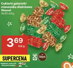 Delikatesy Centrum Cukierki galaretki mieszanka choinkowa Wawel oferta
