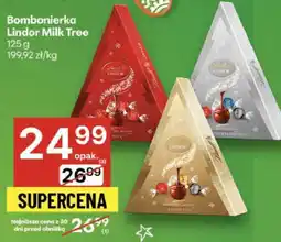 Delikatesy Centrum Bombonierka Lindor Milk Tree oferta