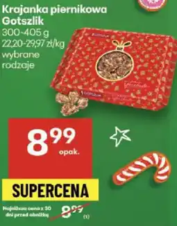 Delikatesy Centrum Krajanka piernikowa Gotszlik 300-405g oferta