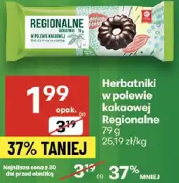 Delikatesy Centrum Herbatniki w polewie kakaowej Regionalne 79g oferta