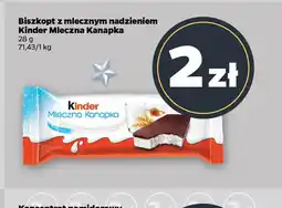 Netto Kinder Mleczna Kanapka oferta