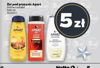 Netto Zel pod prysznic Apart oferta