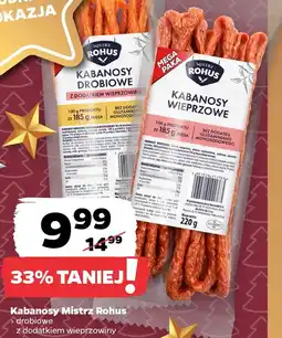 Netto Kabanosy Mistrz Rohus oferta