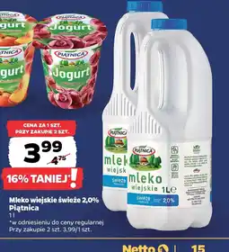 Netto Mleko wiejskie oferta