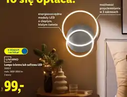 Lidl Lampa ścienna lub sufitowa LED oferta