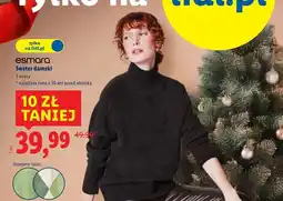 Lidl Sweter damski oferta
