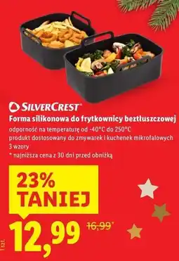 Lidl Forma silikonowa do frytkownicy beztłuszczowej oferta